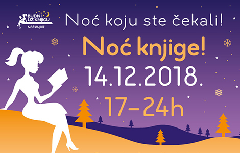 noć knjige 14 decembra od 17 sati do ponoći laguna knjige