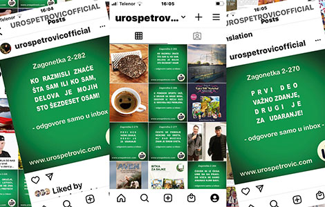 instagram profil uroša petrovića među najboljima u srbiji laguna knjige