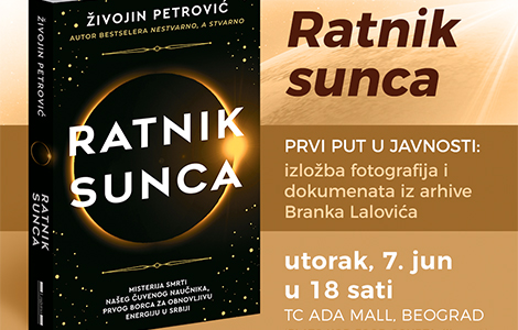 razgovor sa živojinom petrovićem povodom knjige ratnik sunca i ekskluzivna izložba 7 juna u ada molu laguna knjige