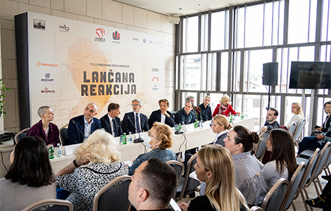 novi film dragana bjelogrlića lančana reakcija po romanu slučaj vinča video  laguna knjige