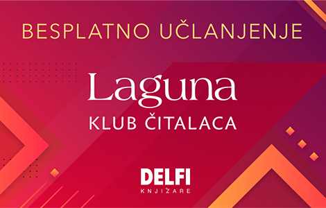 besplatno učlanjenje u lagunin klub čitalaca u delfi knjižari u tc ada mall laguna knjige