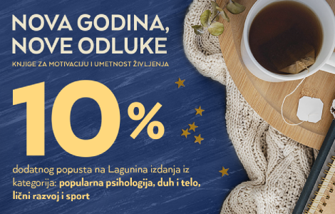 akcija nova godina, nove odluke od 3 januara laguna knjige