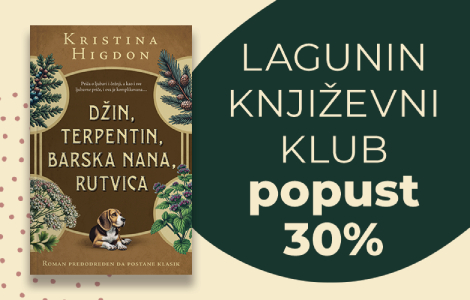  džin, terpentin, barska nana, rutvica u okviru laguninog književnog kluba popust 30  laguna knjige