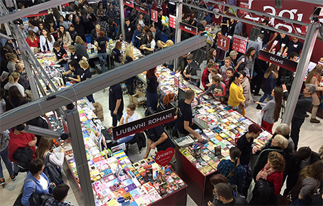 bogat školski dan u četvrtak na štandu lagune sajam knjiga 2016  laguna knjige