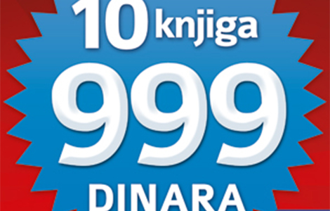 nastavlja se neverovatna akcija 10 knjiga za 999 dinara  laguna knjige